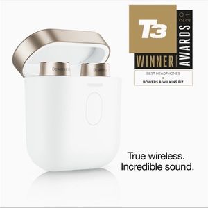 Bowers & Wilkins PI7 Noise-Canceling True Wireless In-Ear Headphones (white)